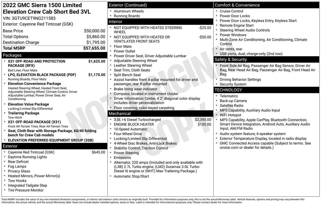 gmc sierra 1500 limited 2022 3GTU9CET9NG211583 image gmc sierra 1500 limited 2022 3GTU9CET9NG211583 image